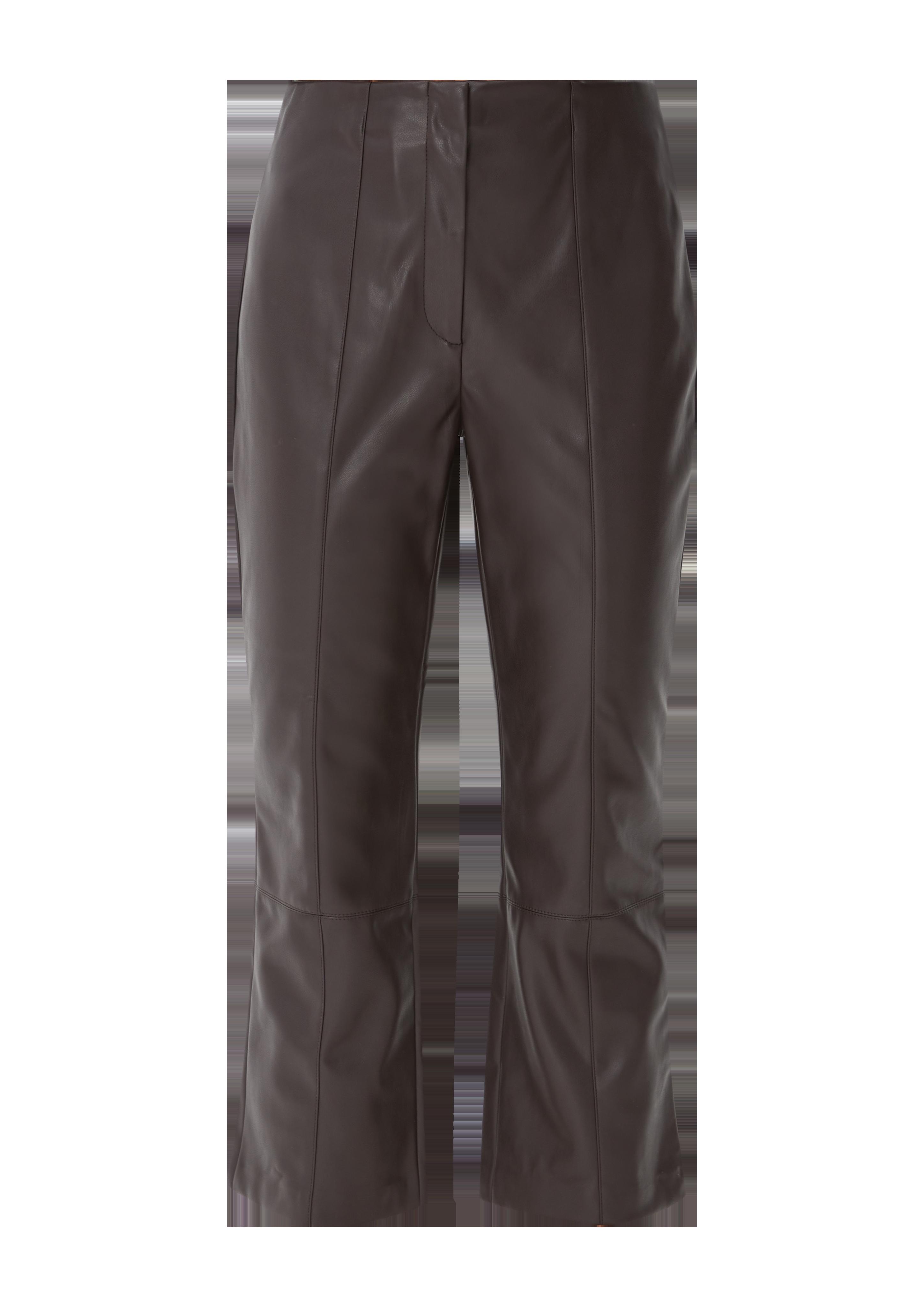 Regular: Hose im Lederlook  2118887-8856