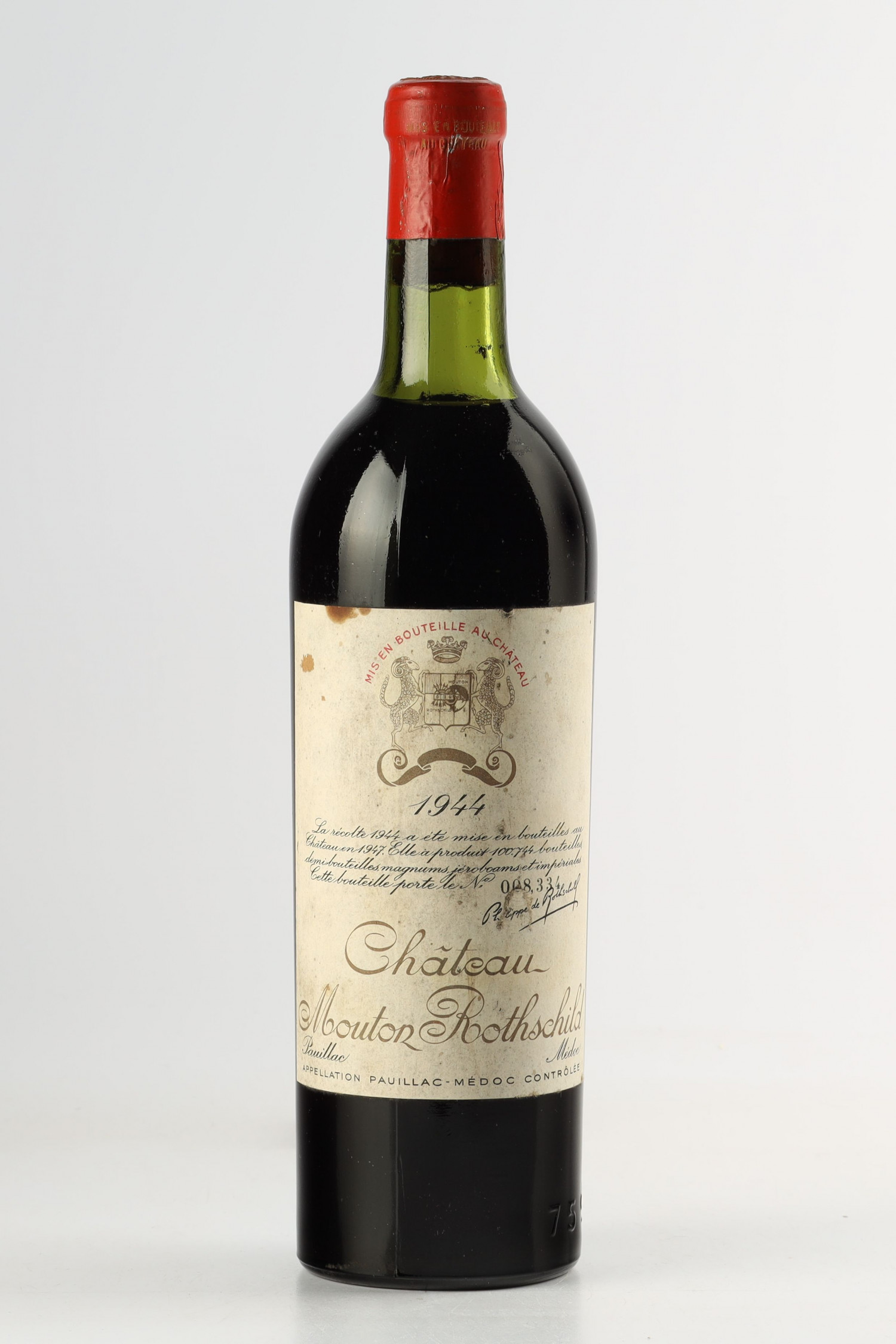 Château Mouton Rothschild 1944, Pauillac
