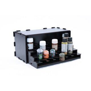 Black Paint Rack: Farbregal ausziehbar (Pigment)