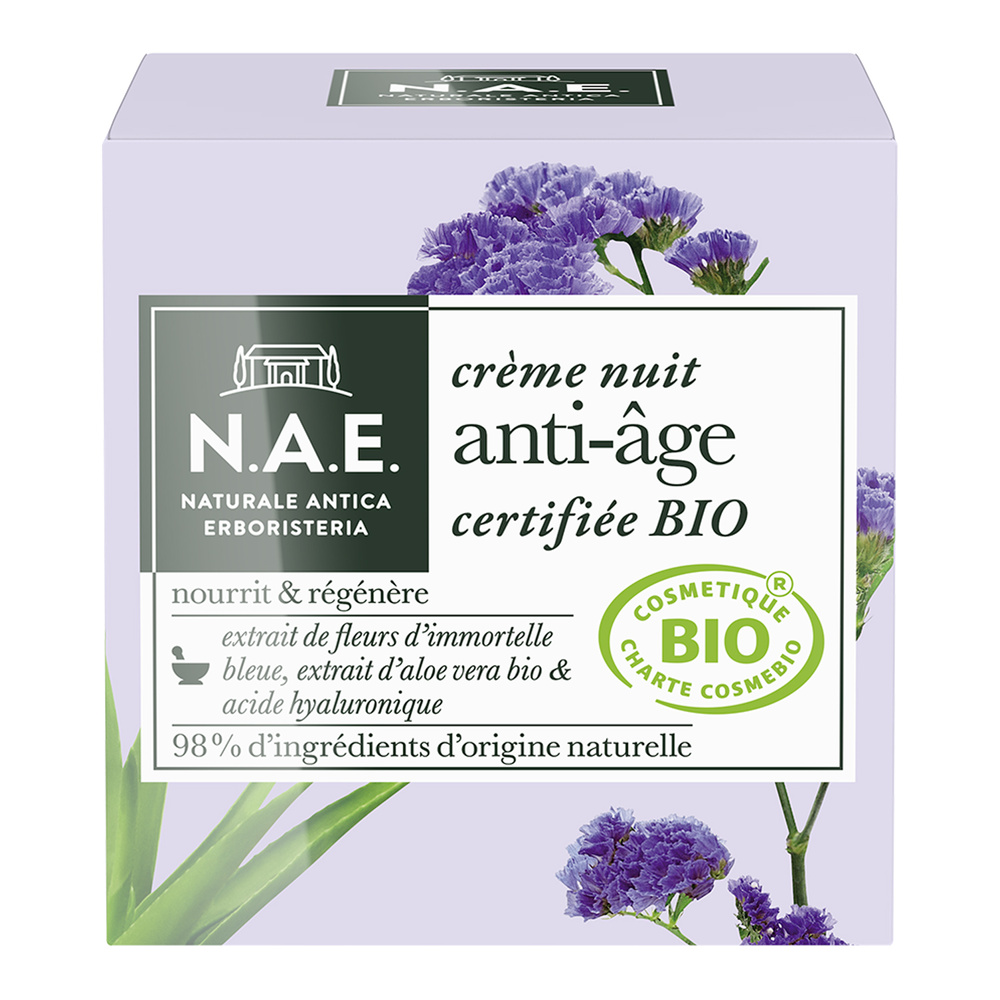 N.A.E. N.A.E. Crème anti-âge nuit Bio Crème