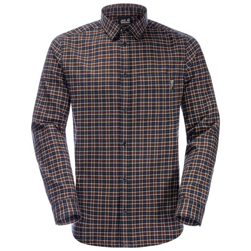 Jack Wolfskin BERGWEG SHIRT M Langarmshirt Herren