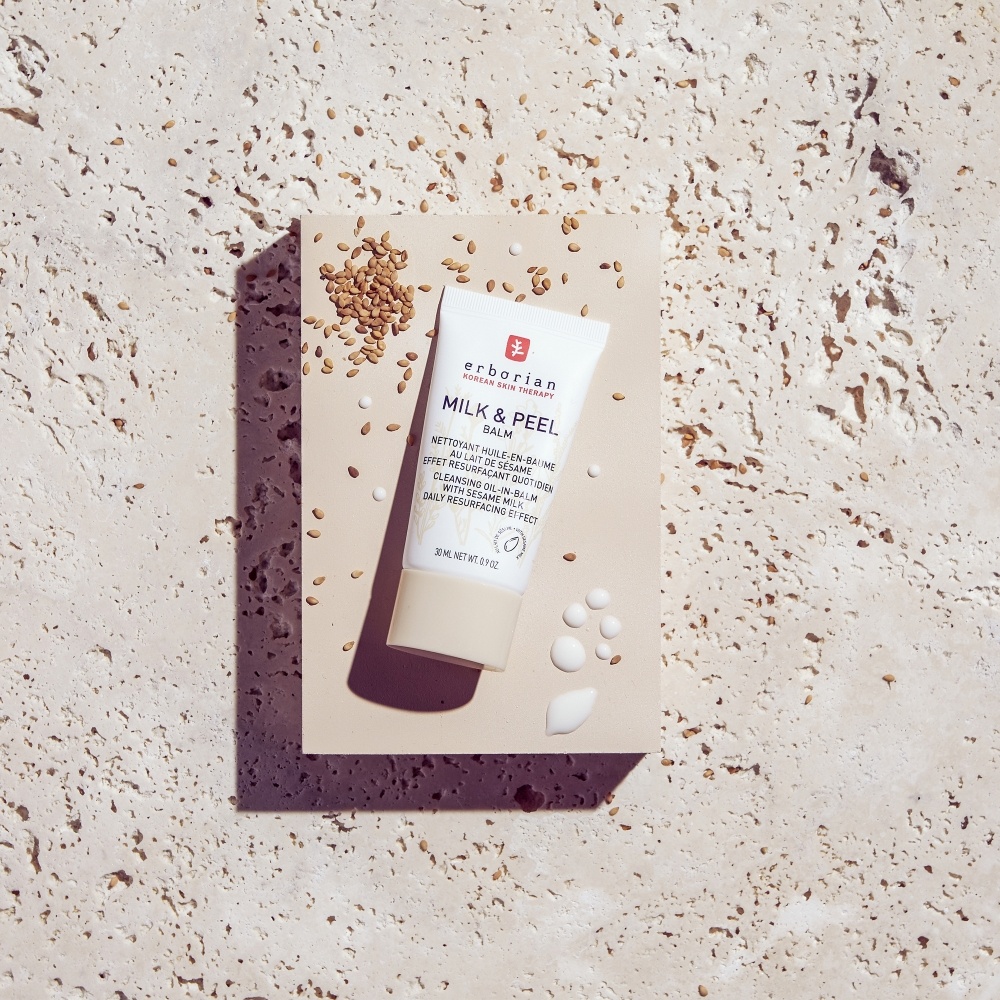 Erborian Milk & Peel Balm Nettoyant Huile-en-Baume