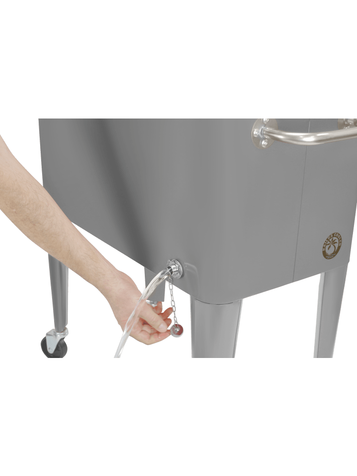 Beachtrekker Kailua Cooler - Kühlbox, Kühlwagen, Getränkekühler, Grau günstig kaufen onesize