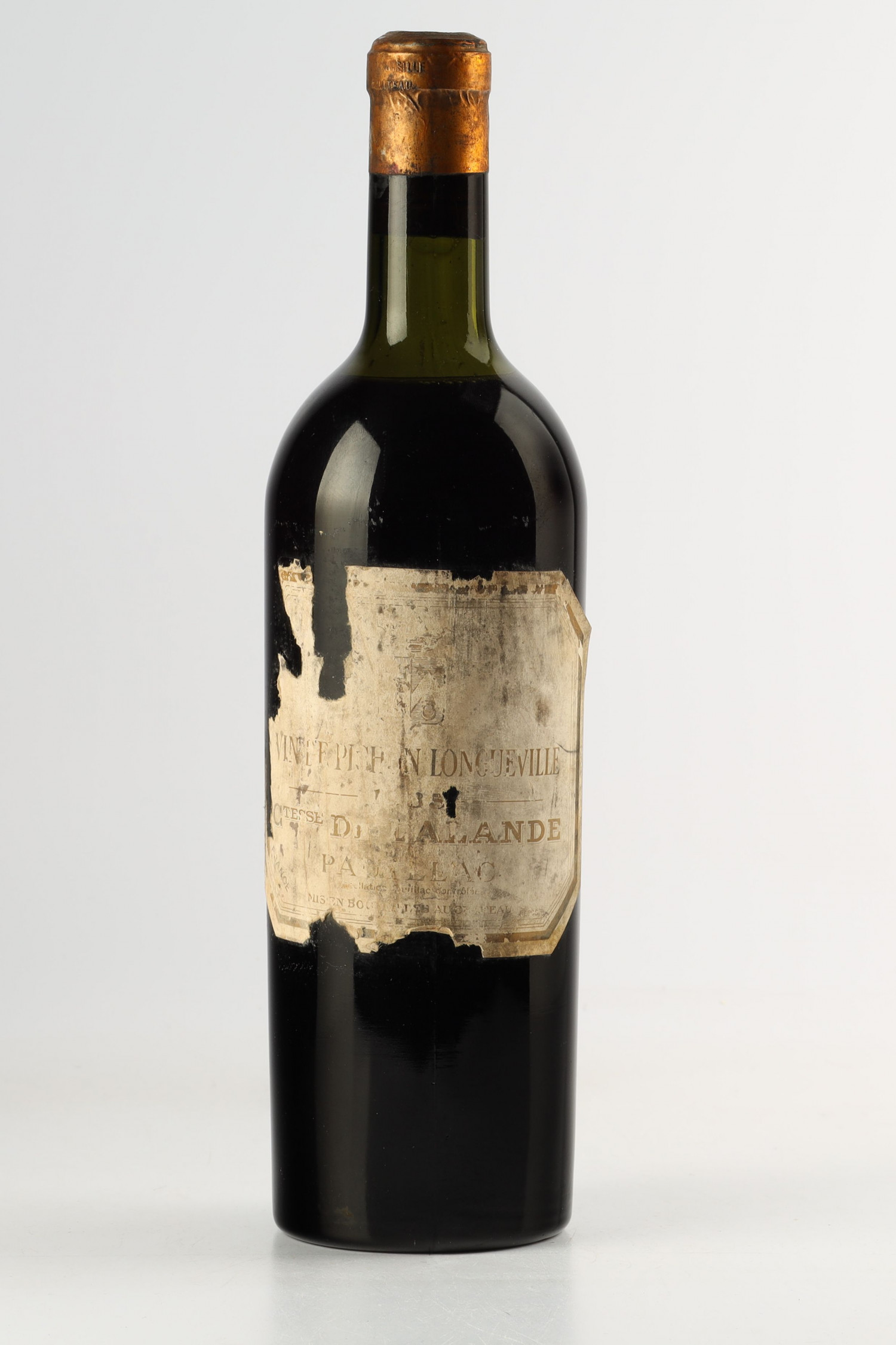 Château Pichon Longueville Comtesse De Lalande 1935, Pauillac