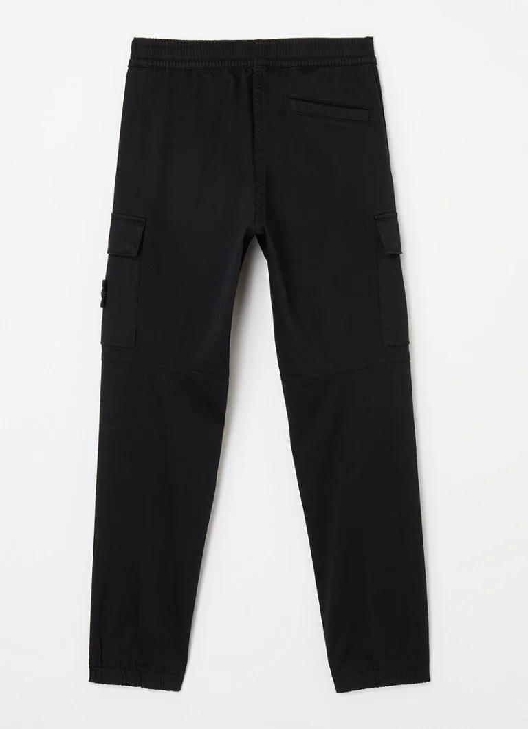 Pantaloni cargo conici Stone Island 30812 cu logo