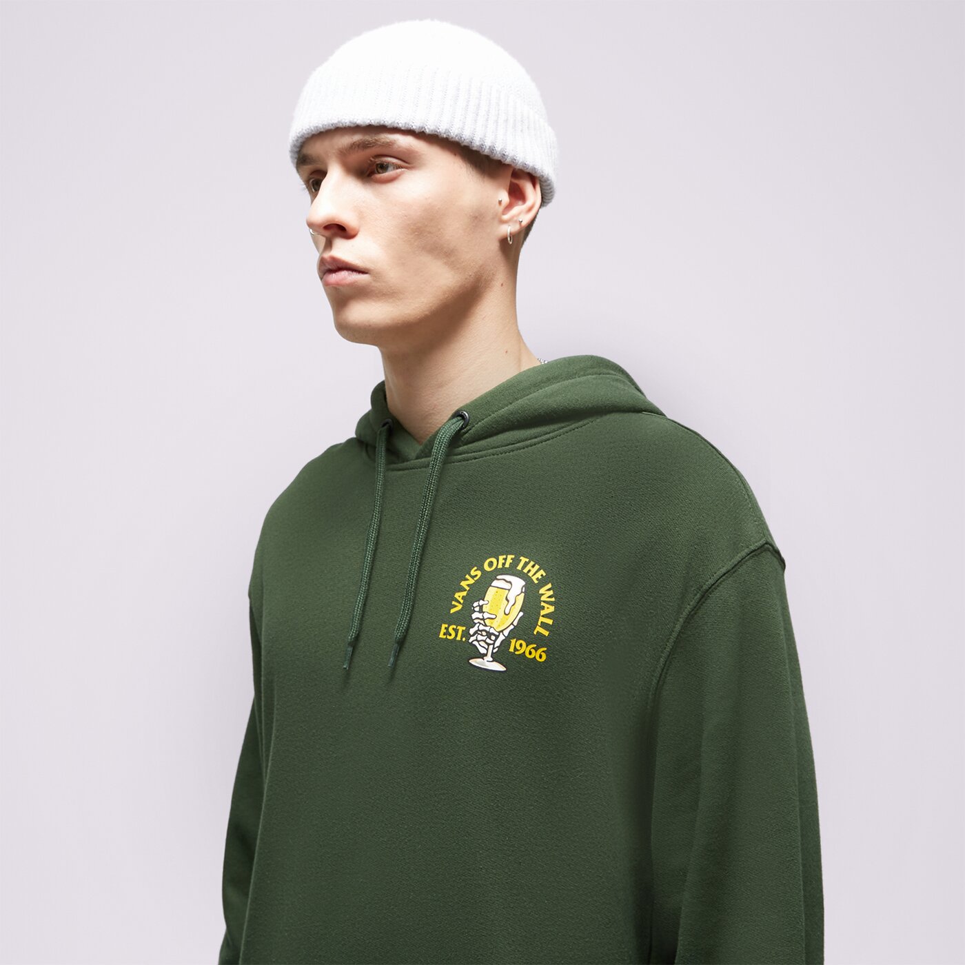 VANS HOODIE THE COOLEST IN TOWN Grün