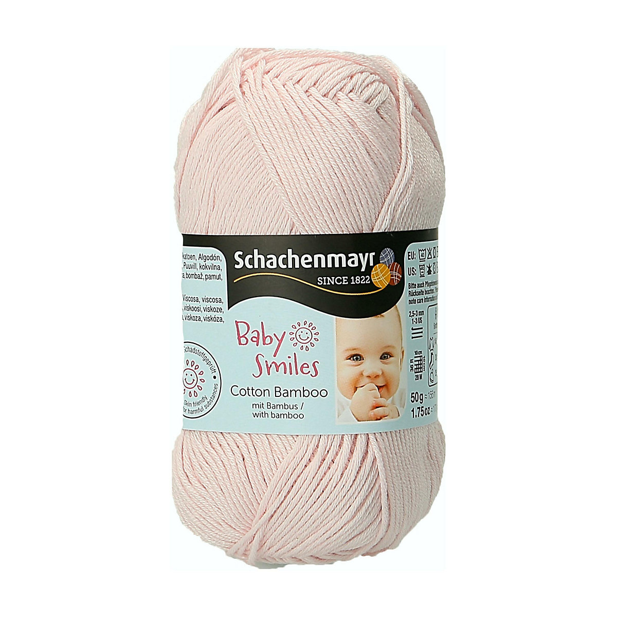 Handstrickgarne Baby Smiles Cotton Bamboo, 50g Rosa