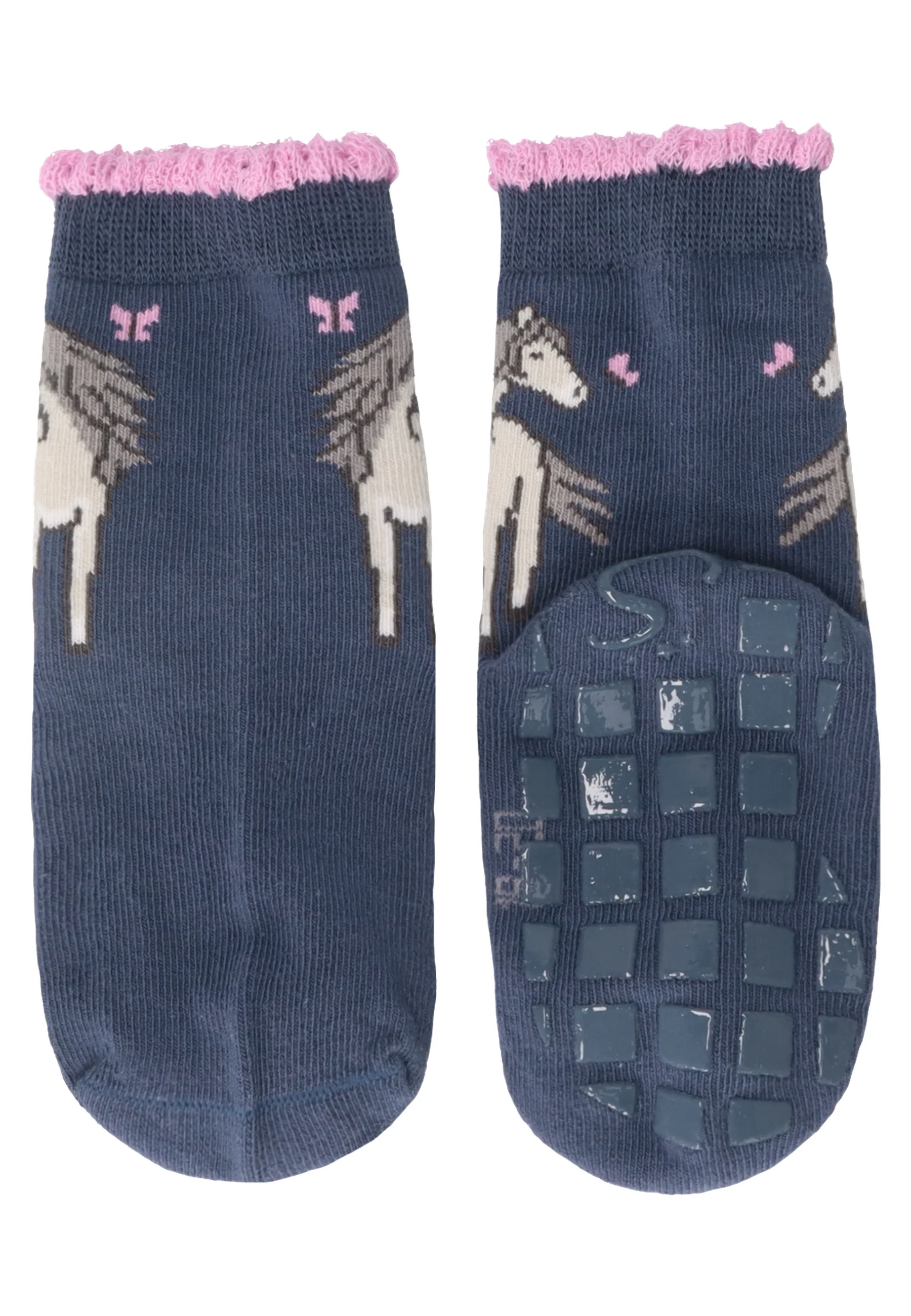 ABS Socken im 2er Pack mit Motiv Pferd