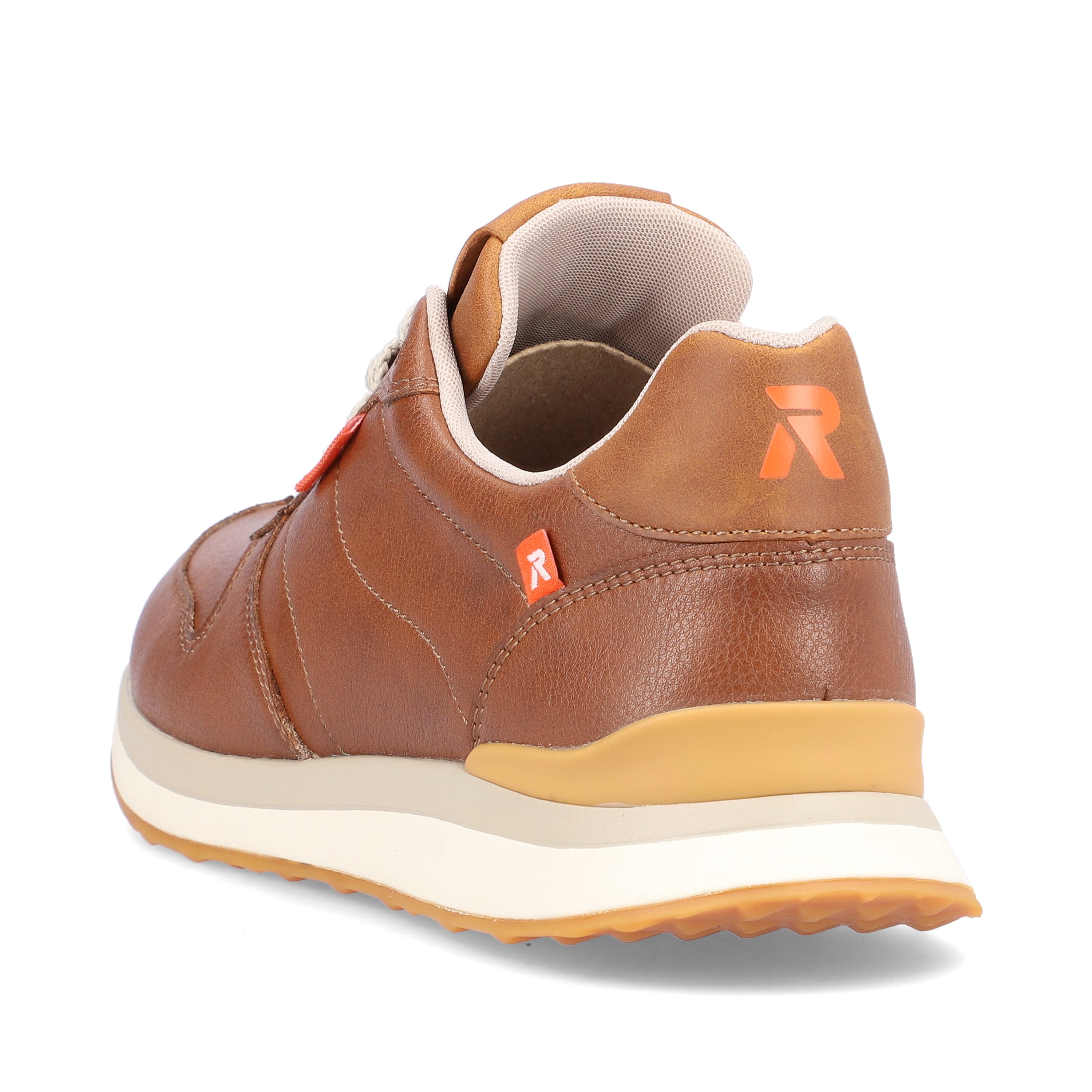 Rieker Damen Sneaker Low wood brown