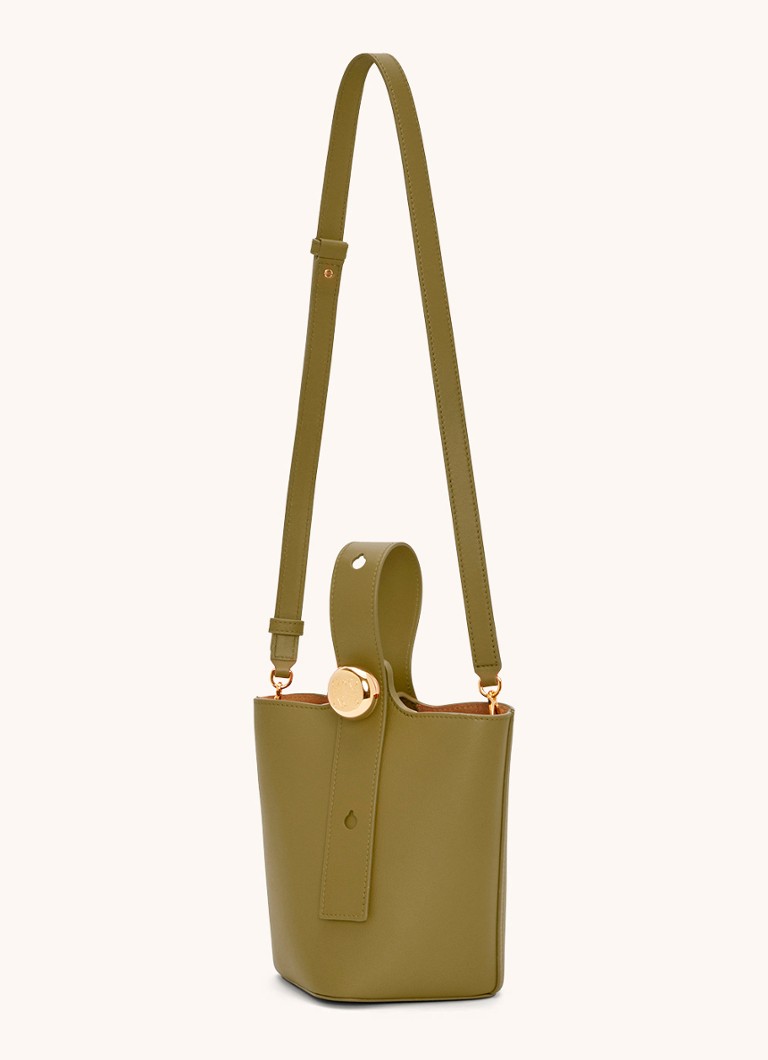 LOEWE Pebble Bucket Mini crossbody bag made of calfskin