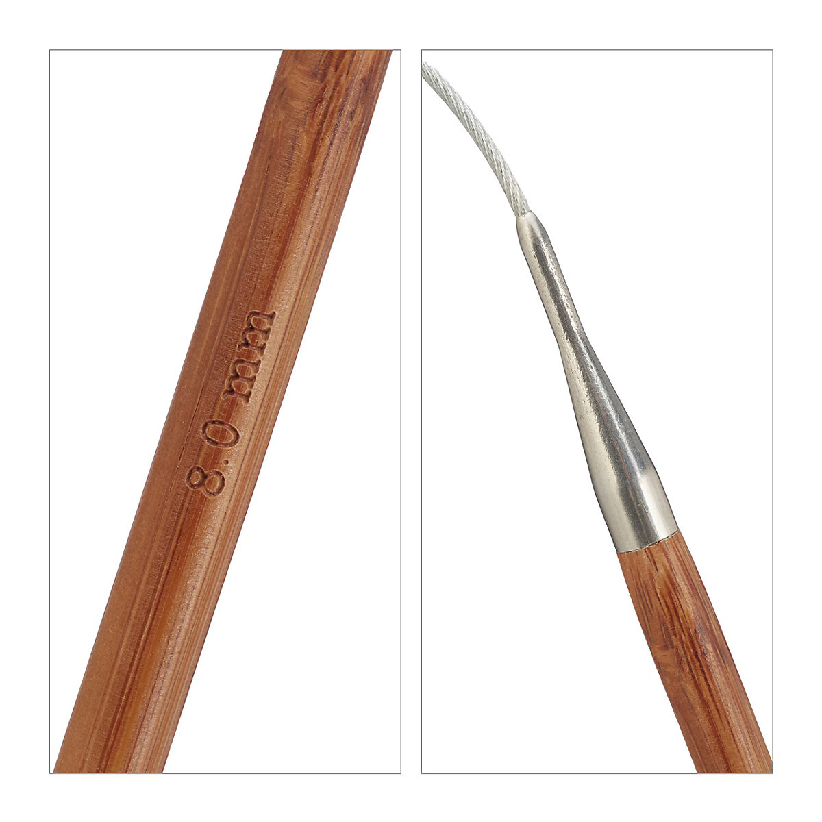 6-tlg. Rundstricknadel-Set