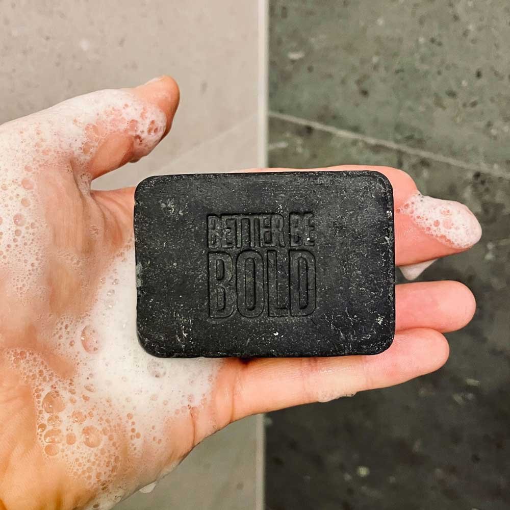 BETTER BE BOLD Solid Bald Head & Body Wash Bar Feste Glatzendusche