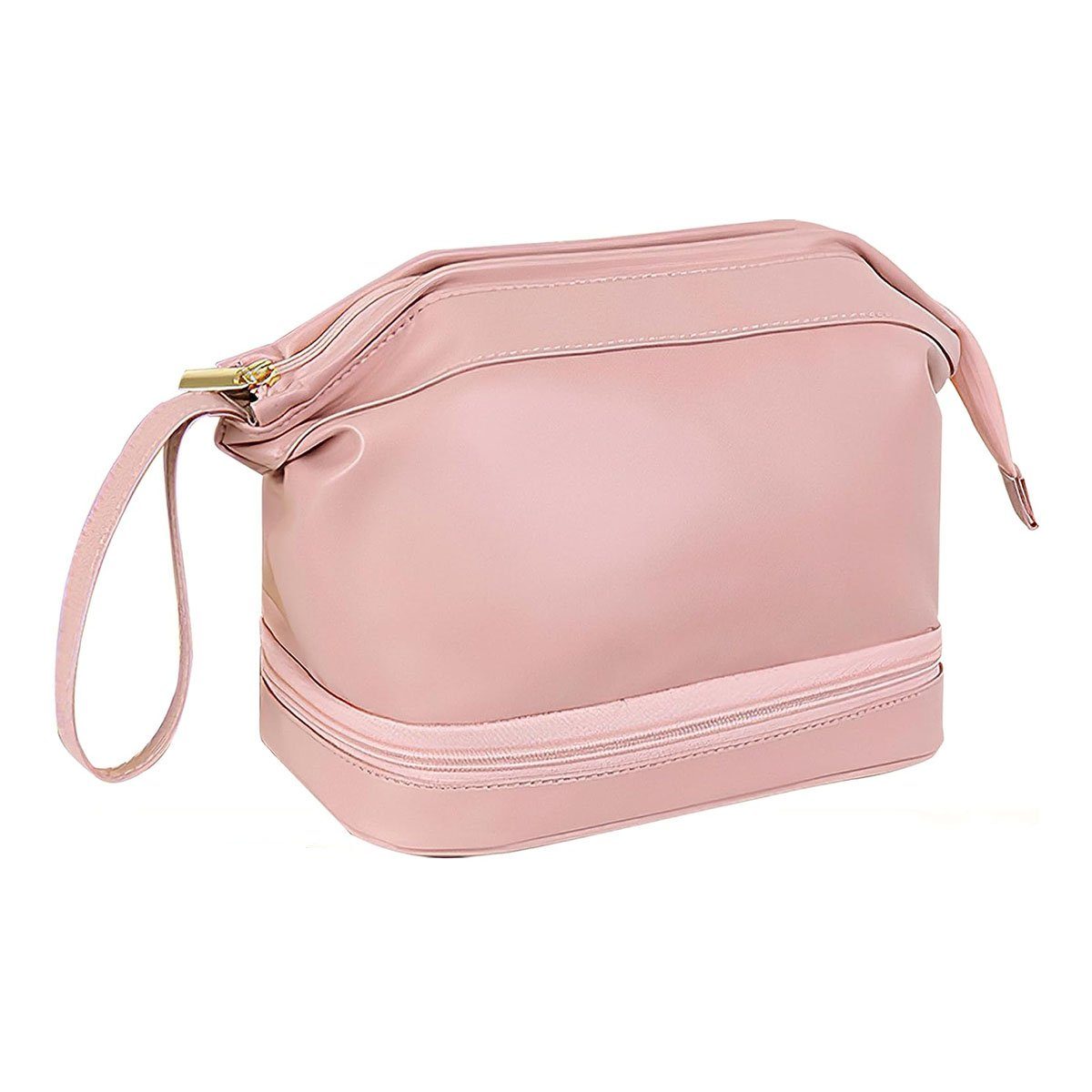 JedBesetzt Kosmetiktasche Groß Kapazität Kosmetiktasche Damen Kosmetikbeutel mit fächern