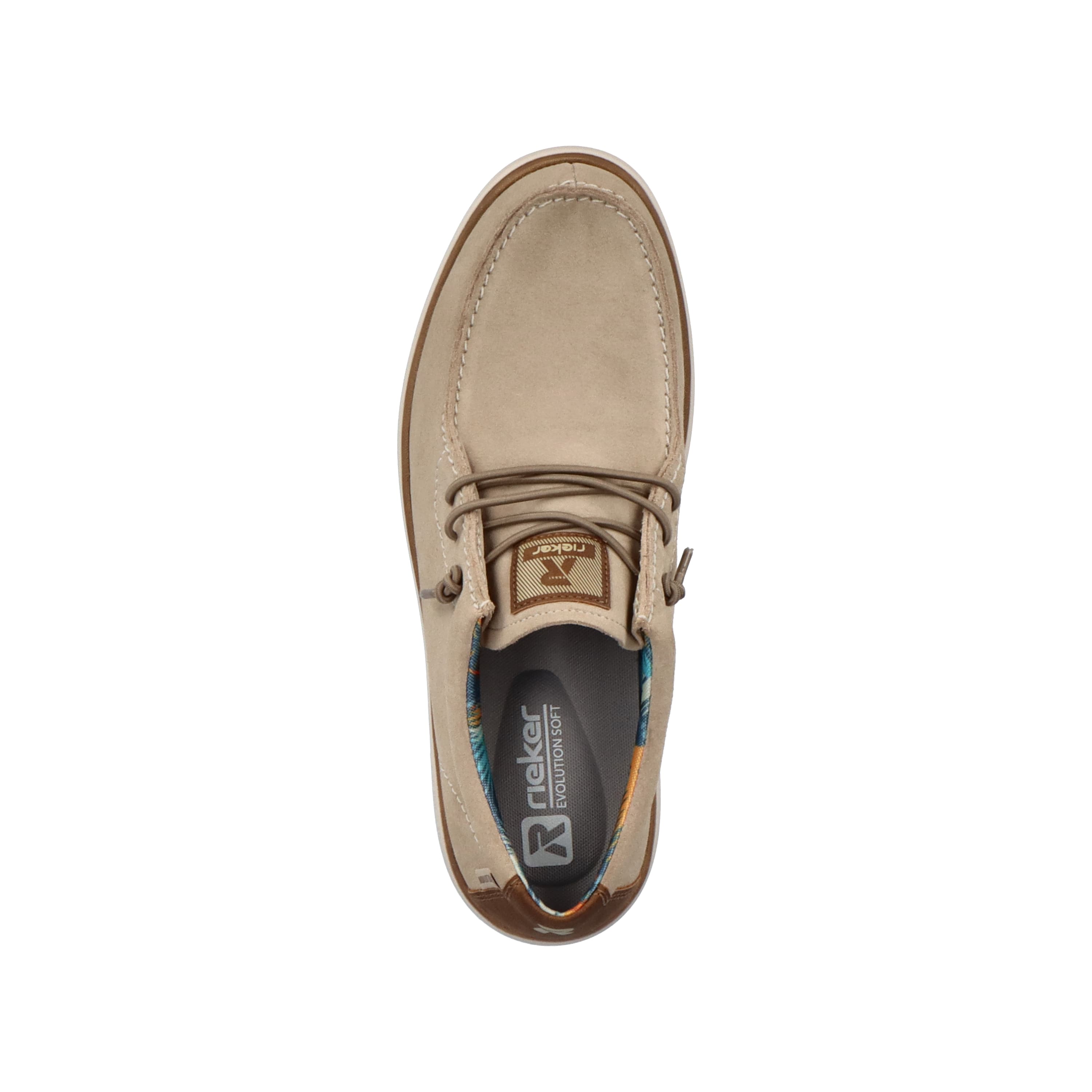 Rieker Herren Slipper cream beige