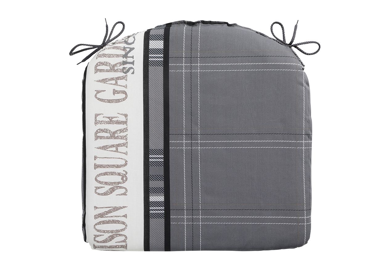 Madison Madison Garden grau 46 x 48 Sitzkissen