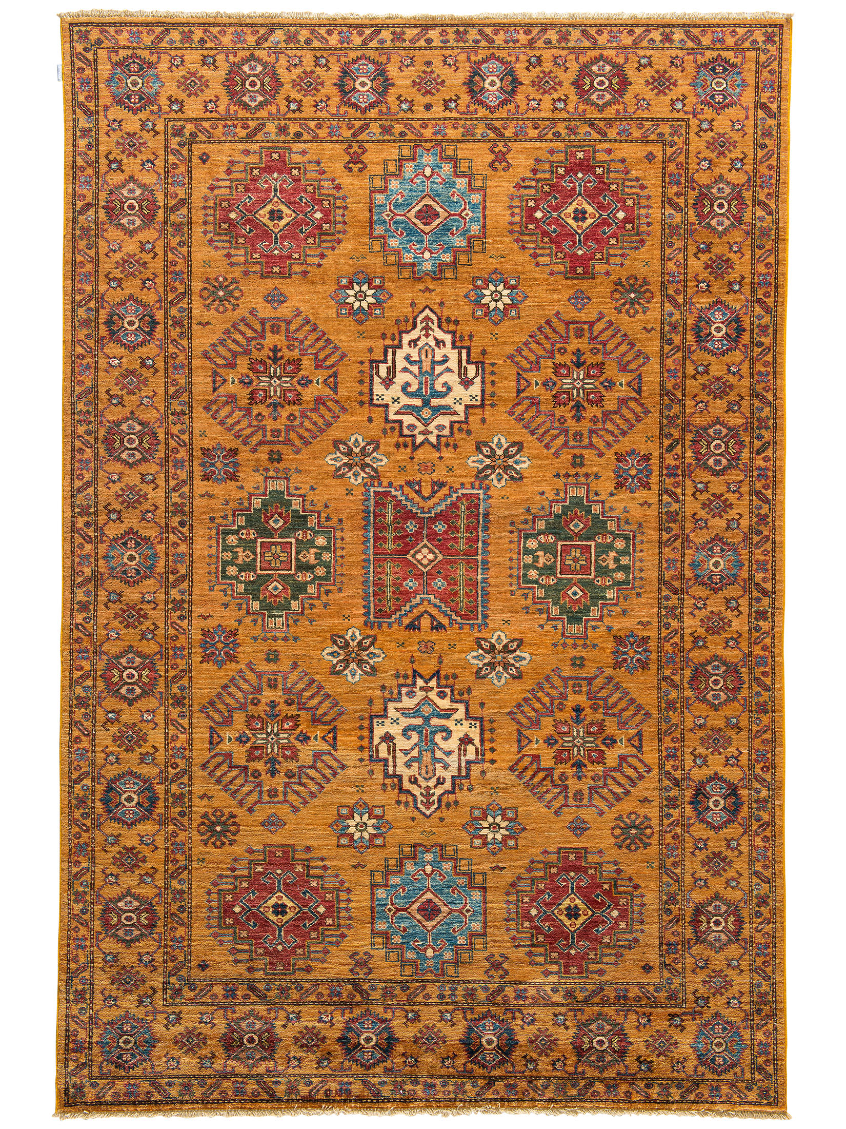 Kazak Ghazni ca. 175 x 260 cm, Unikat / Einzelstück