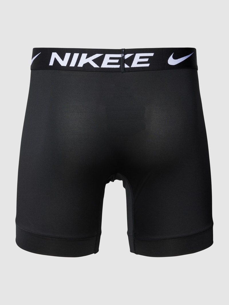Trunks mit elastischem Logo-Bund in schwarz