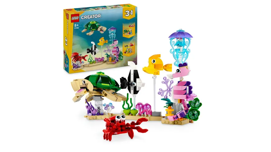 LEGO Creator 3in1 31158 Meerestiere