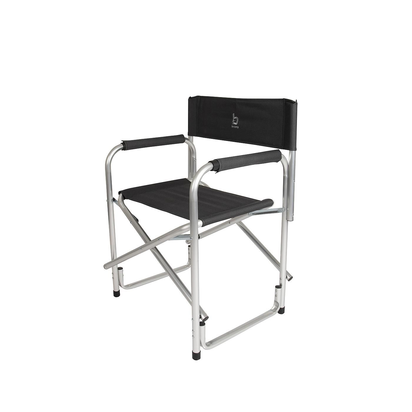 Bo-Camp Aluminium grauer Regiestuhl