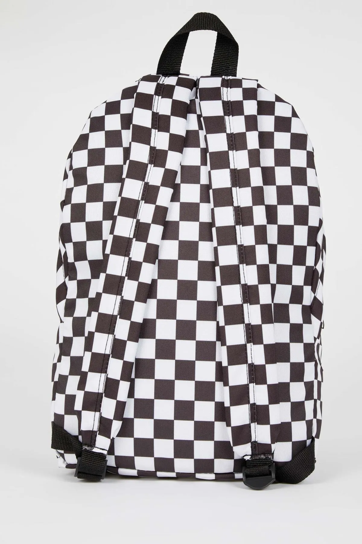 DeFacto  Schulrucksack mit Schachbrettmuster, Unisex, selbstheilend, wasserabweisend V3075azns