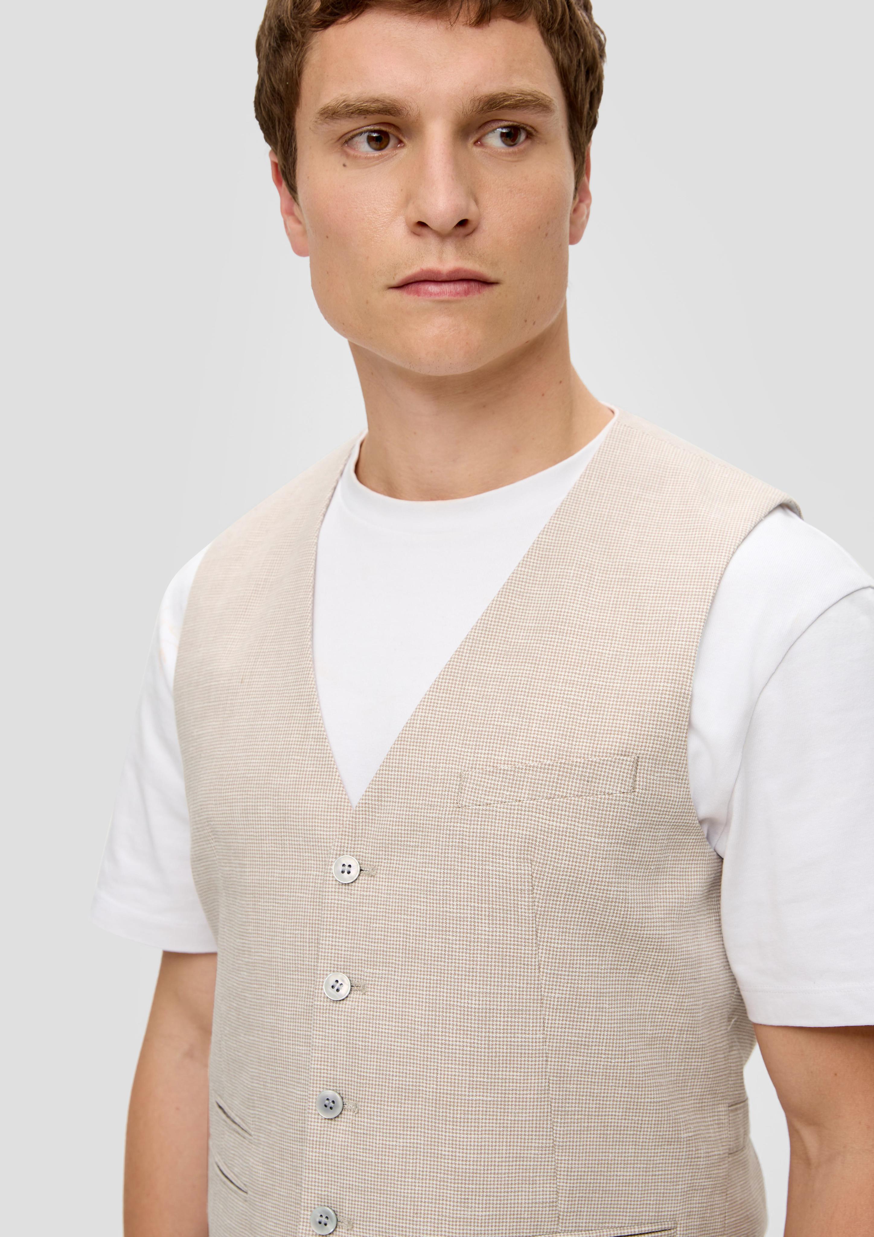 s.ONICE: Weste im Slim Fit  2142802-81N8