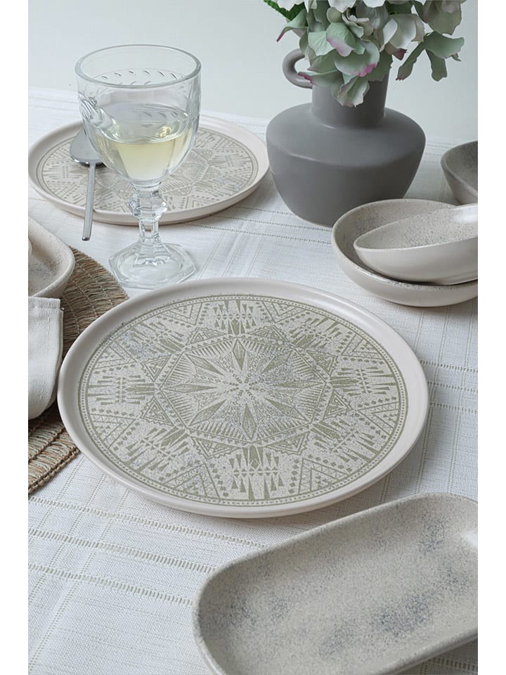 Hermia 14tlg. Frühstücks-Set in Taupe in Grau/ Hellbraun günstig kaufen onesize