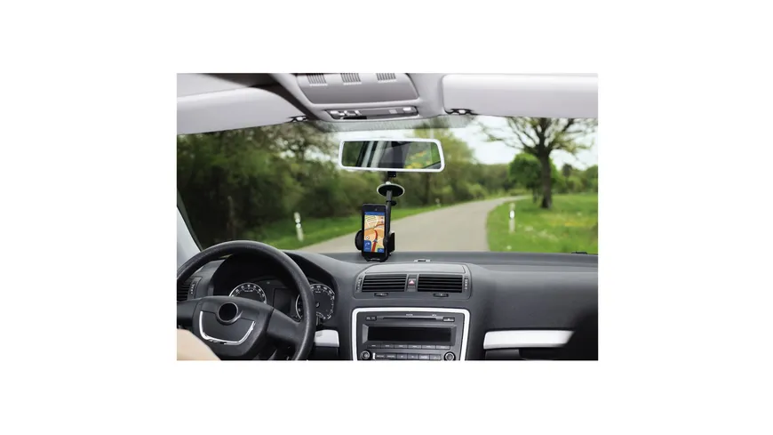 Hama Universal-Smartphone-Halter-Set, für Geräte mit einer Breite von 4 - 11 cm