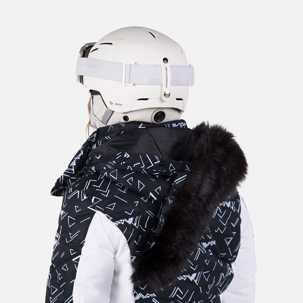 Damensteppjacke mit Print Staci
