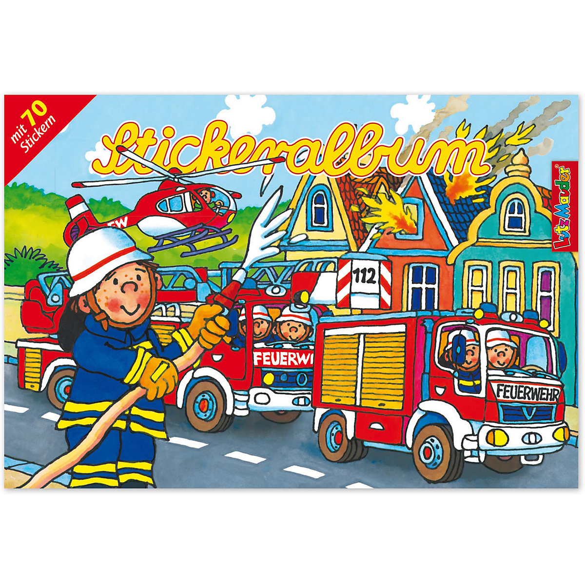 Stickeralbum Benny Brandmeister, inkl. Sticker