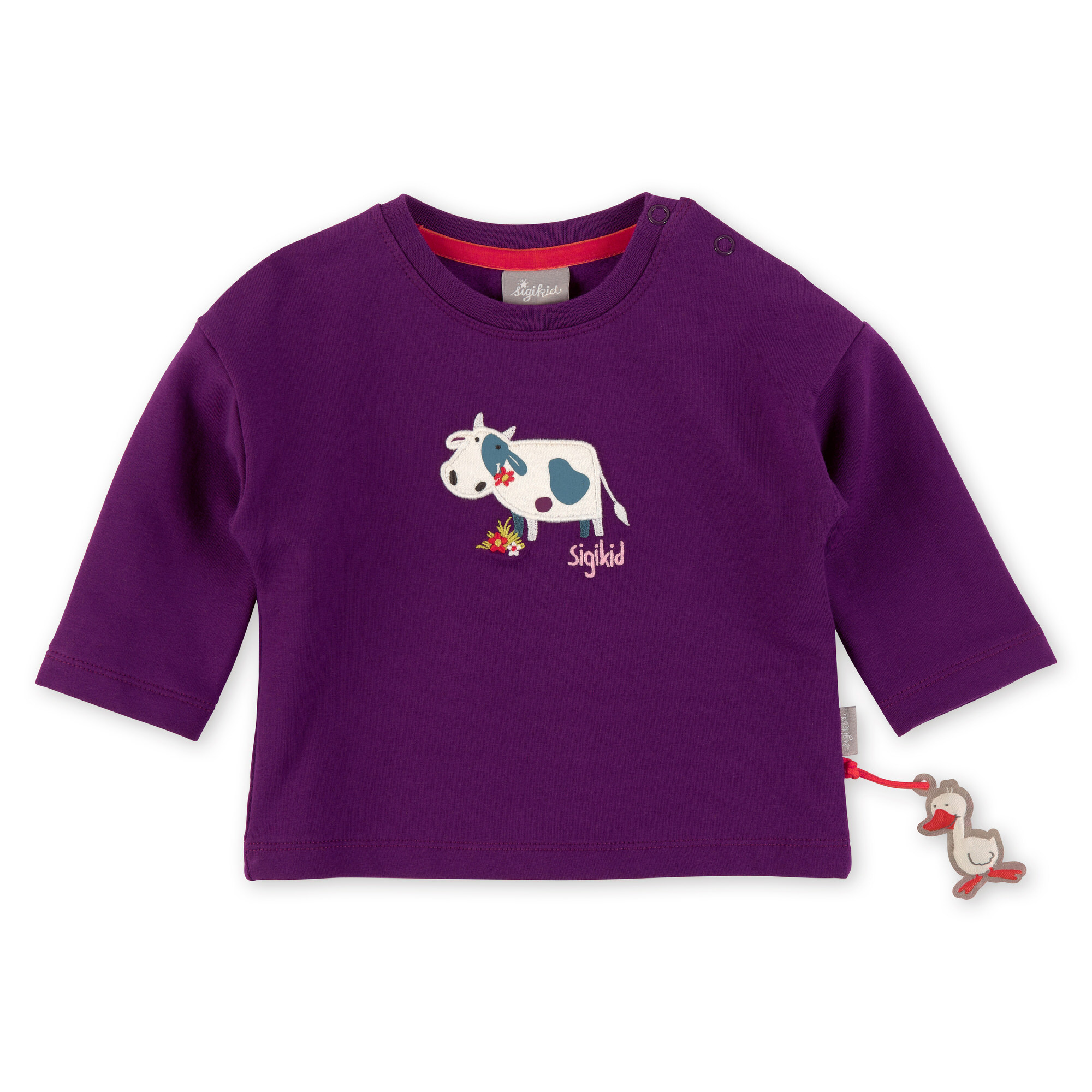 Lila Baby Sweatshirt My little Friend