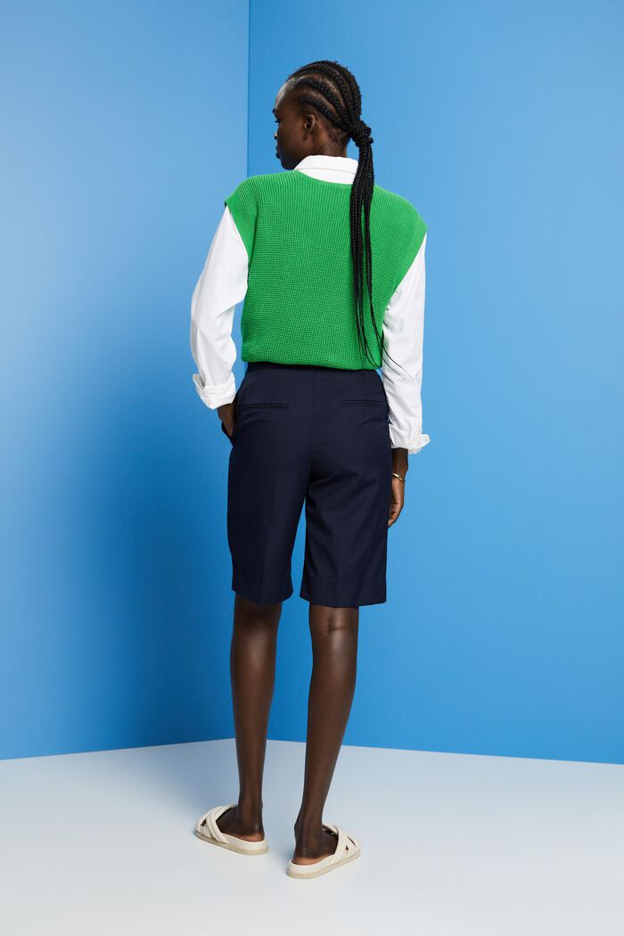 Bermudashorts mit hohem Bund