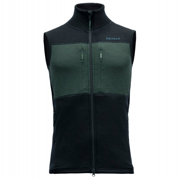 Devold - Egga Grid Merino Vest - Merinoweste