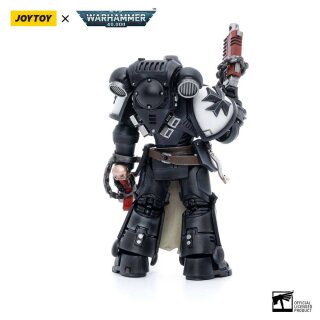Warhammer 40k Actionfiguren 4er-Pack 1/18 Black Templars Army Primaris Crusader Squad 12 cm