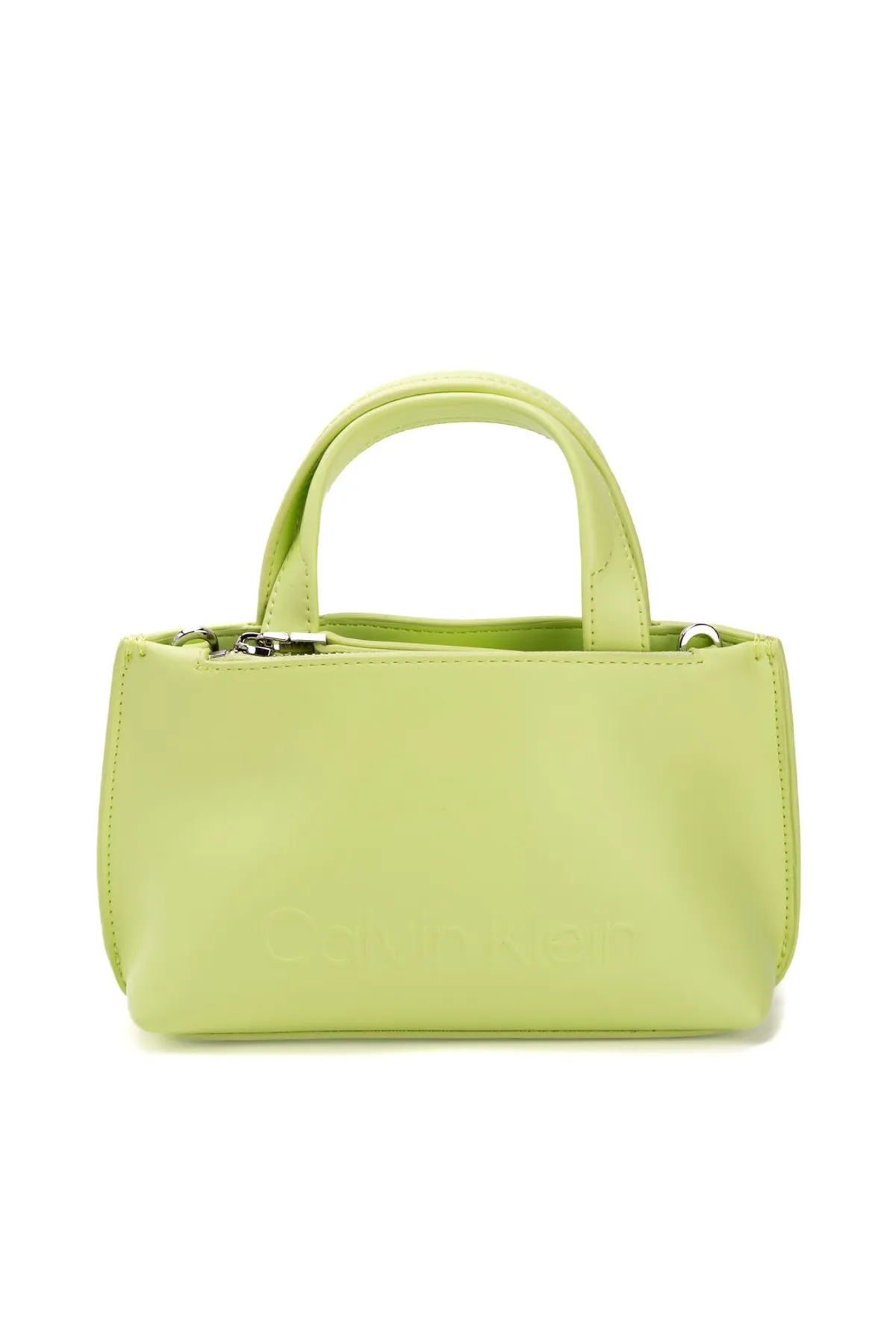 Calvin Klein  Grüne Umhängetasche mit Logo für Damen und verstellbarem Riemen K60k610723-lt2
