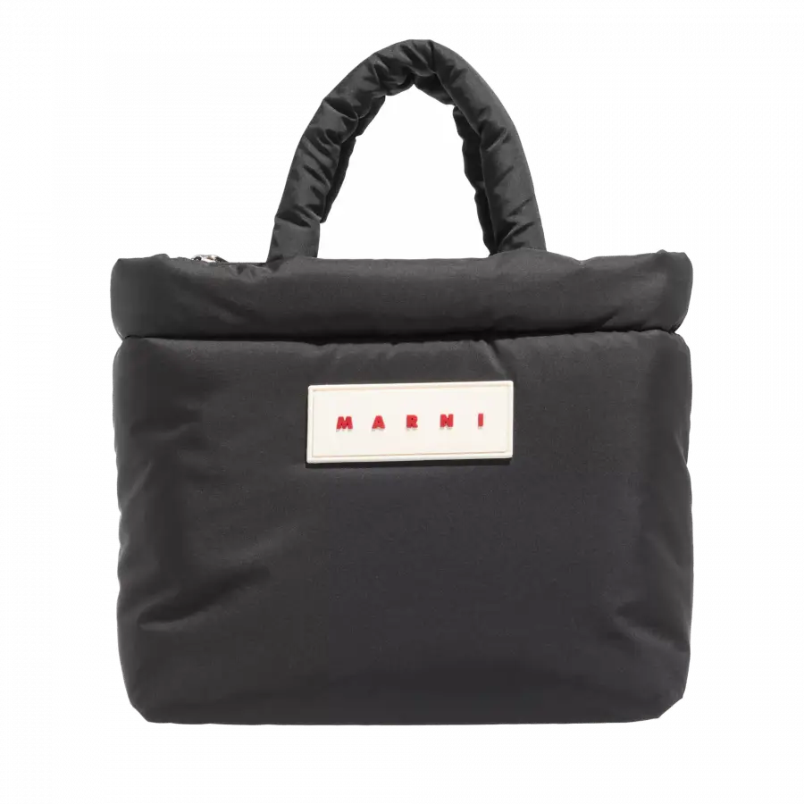 Marni - Marni Handle Bags Synthetische Fasern Black - schwarz