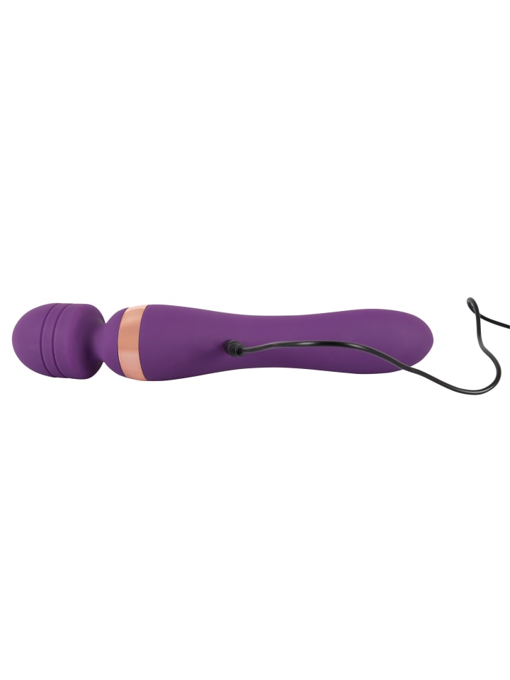 Javida Massagestab Double Massager in lila günstig kaufen 21,5 cm
