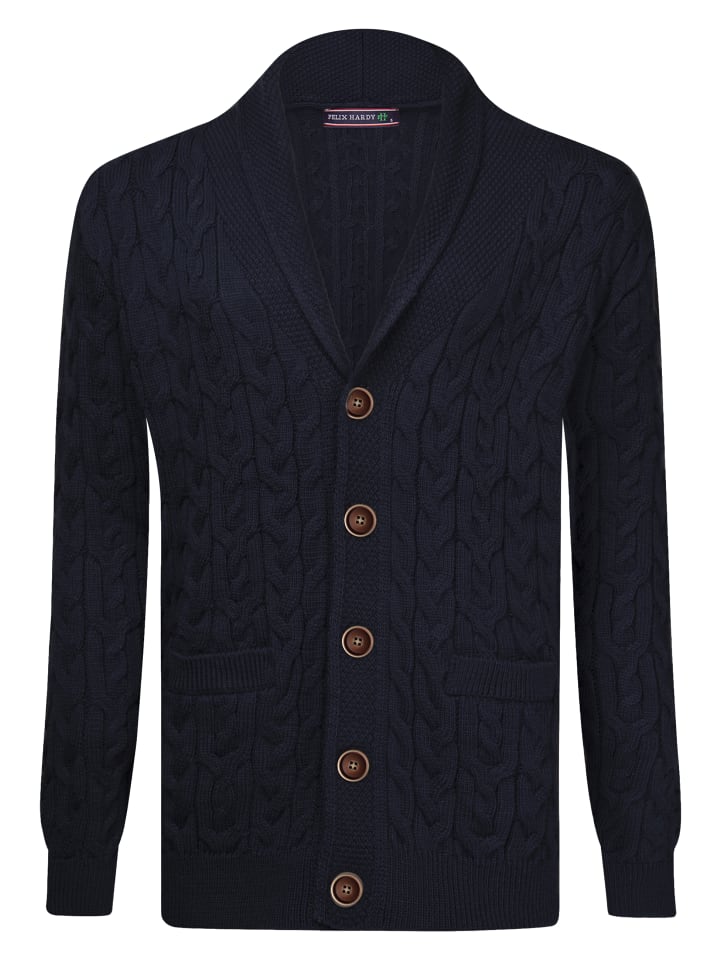 Felix Hardy Strickjacke in navy günstig kaufen M