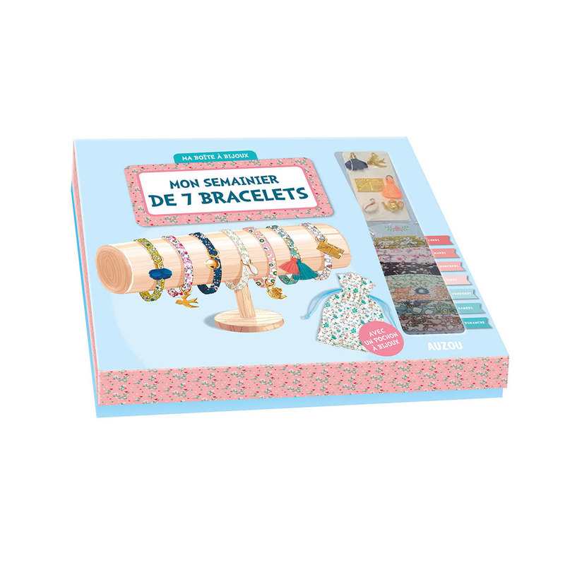 Livre Mon semainier de 7 bracelets - Auzou