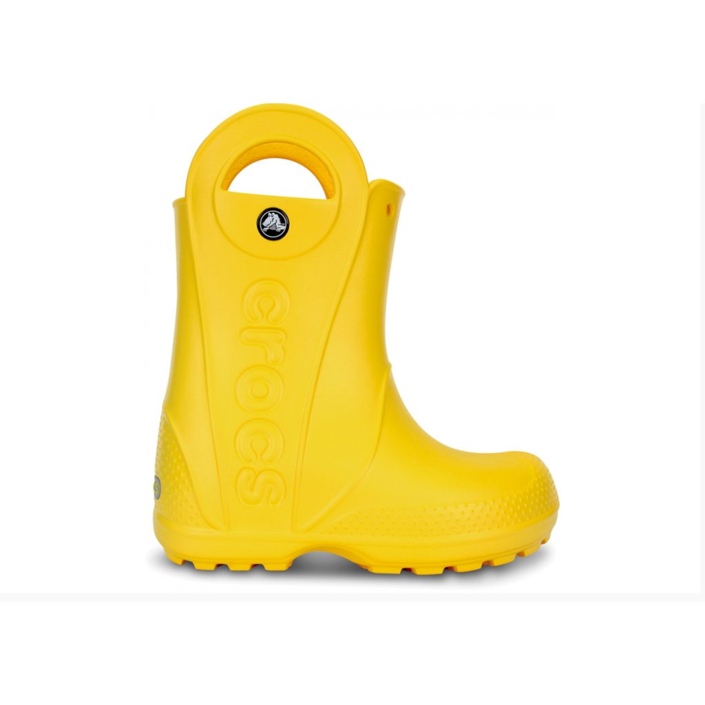 Crocs Handle it Rain Boot Yellow Gummistiefel