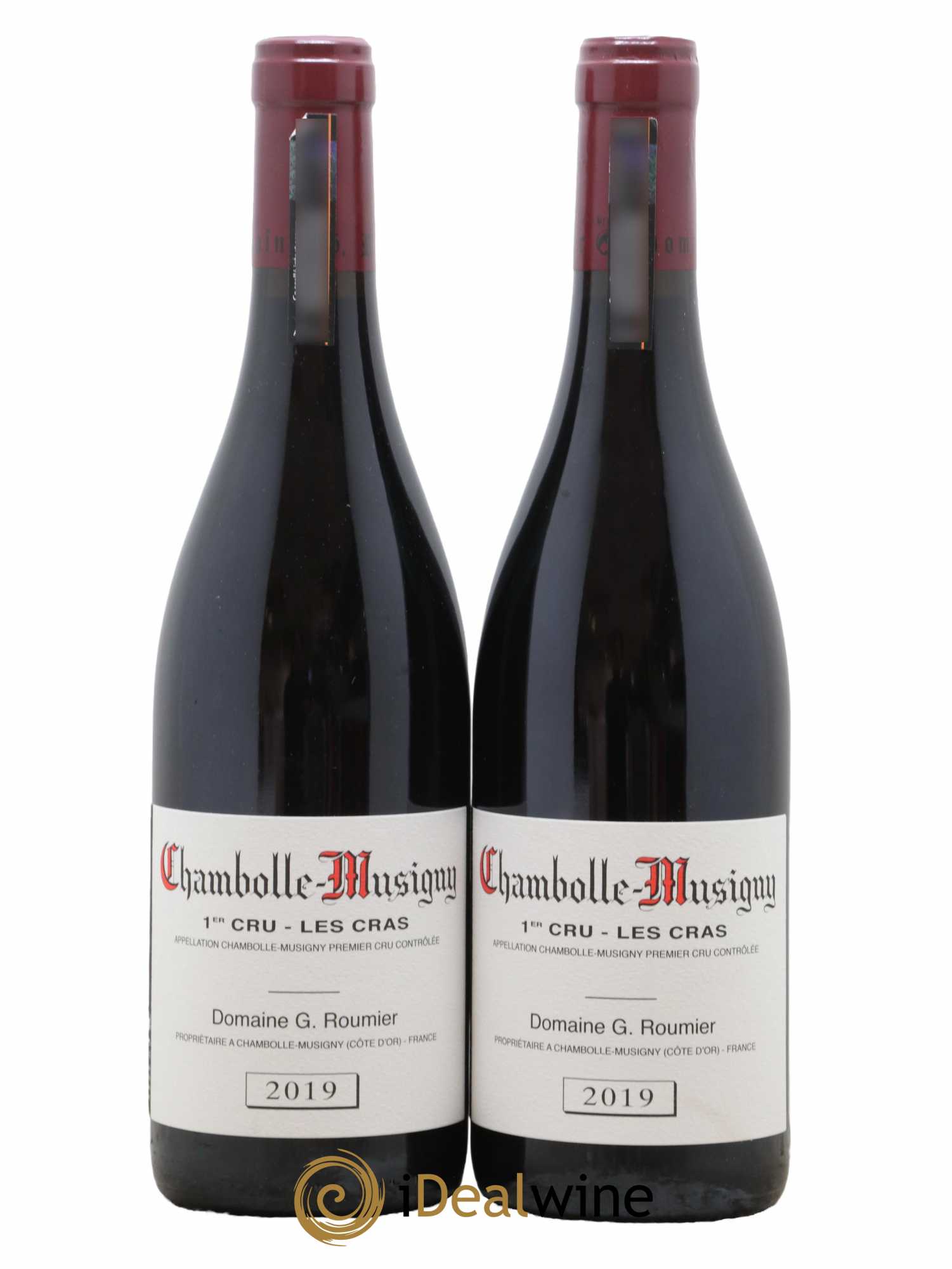 Chambolle-Musigny 1er Cru Les Cras Georges Roumier (Domaine)  2019 - Lot de 2 Bouteilles