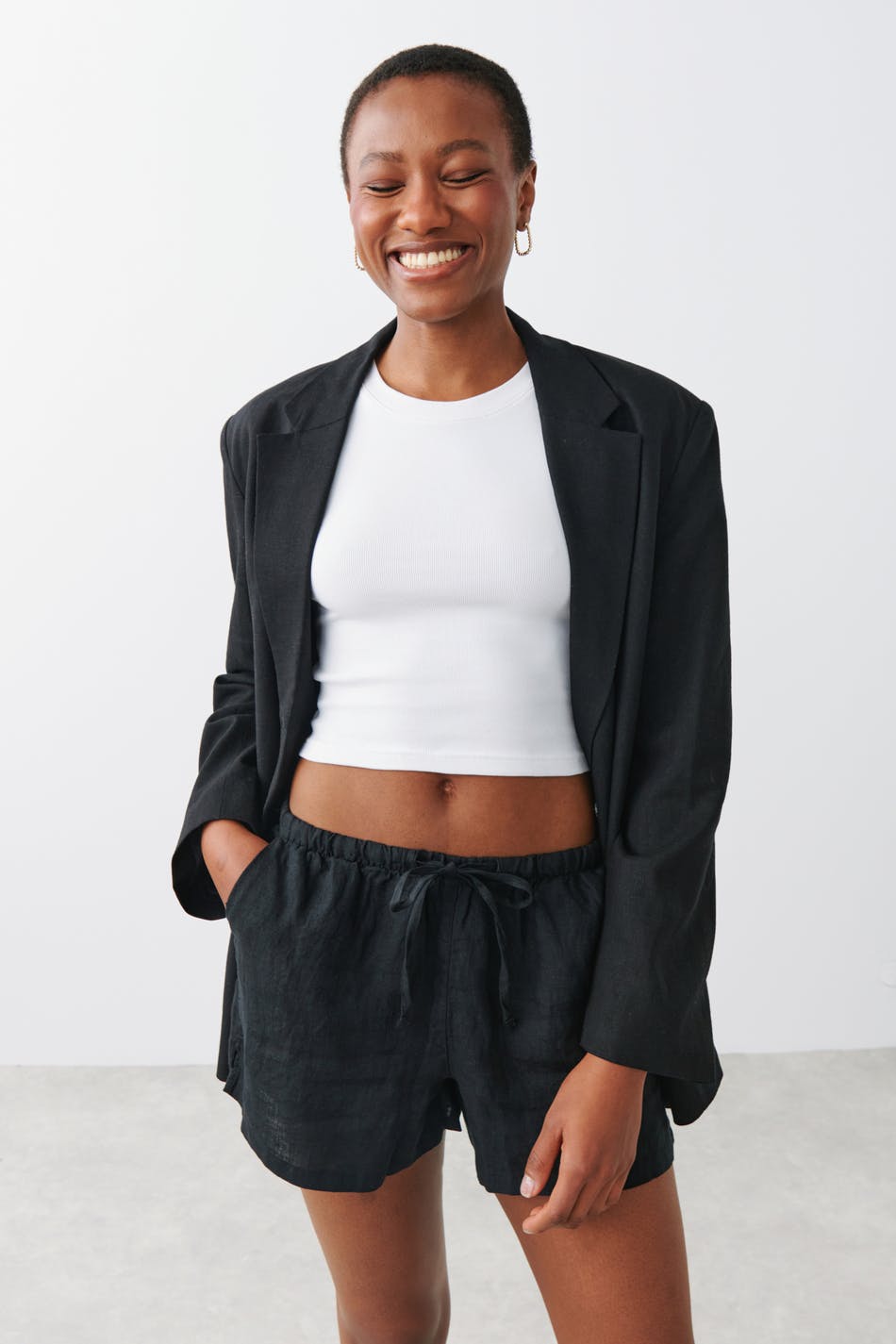 Disa linen shorts