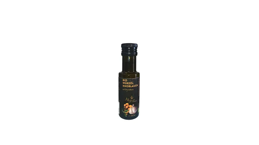Allgäuer Ölmühle Bio Würzöl Knoblauch 100 ml