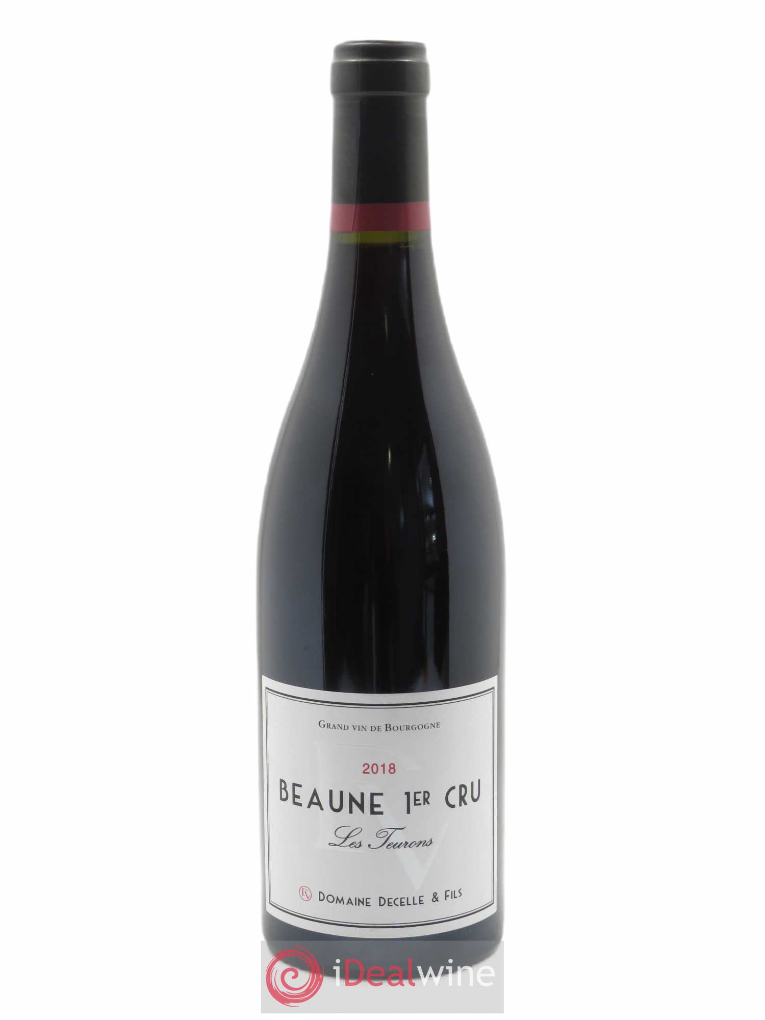 Beaune 1er Cru Les Teurons Decelle & Fils (Domaine)  2018 - Lot de 1 Bouteille