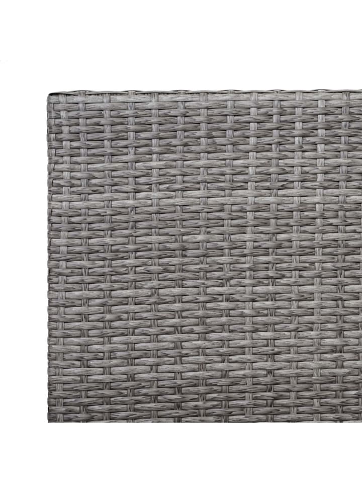 MCW Lounge-Gartenbank G16 2er Sofa, Grau, Kissen dunkelgrau günstig kaufen onesize