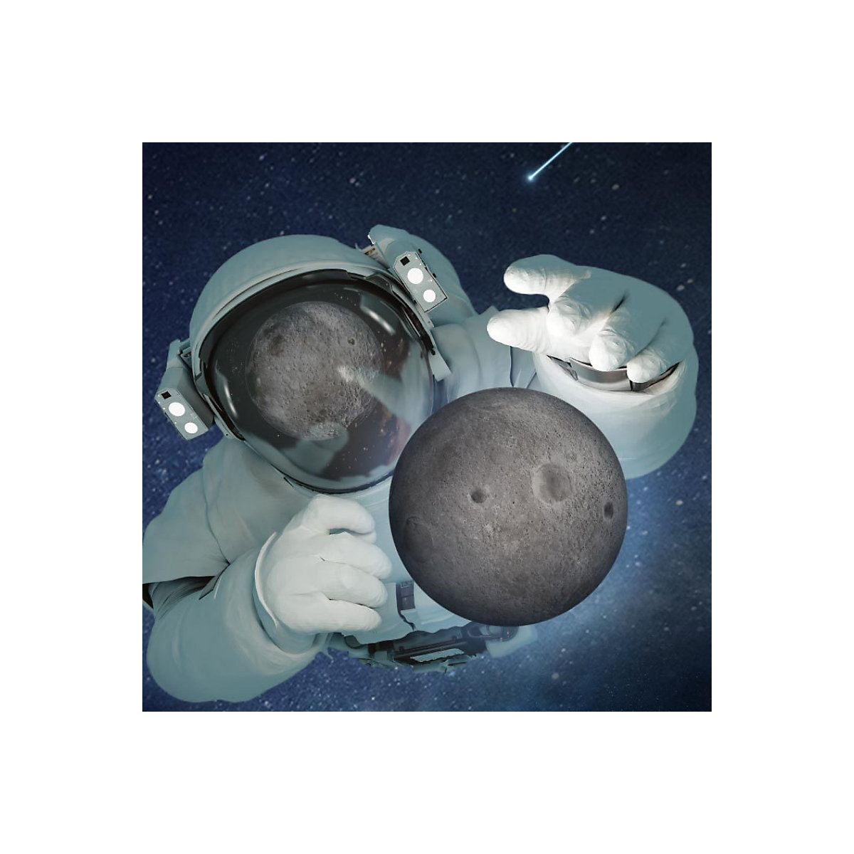 Astronaut Mond Weltraum Archäologisches Grabungsspielzeug Grabungsset Entdeckung Plastikspielzeug Kinderspielzeug