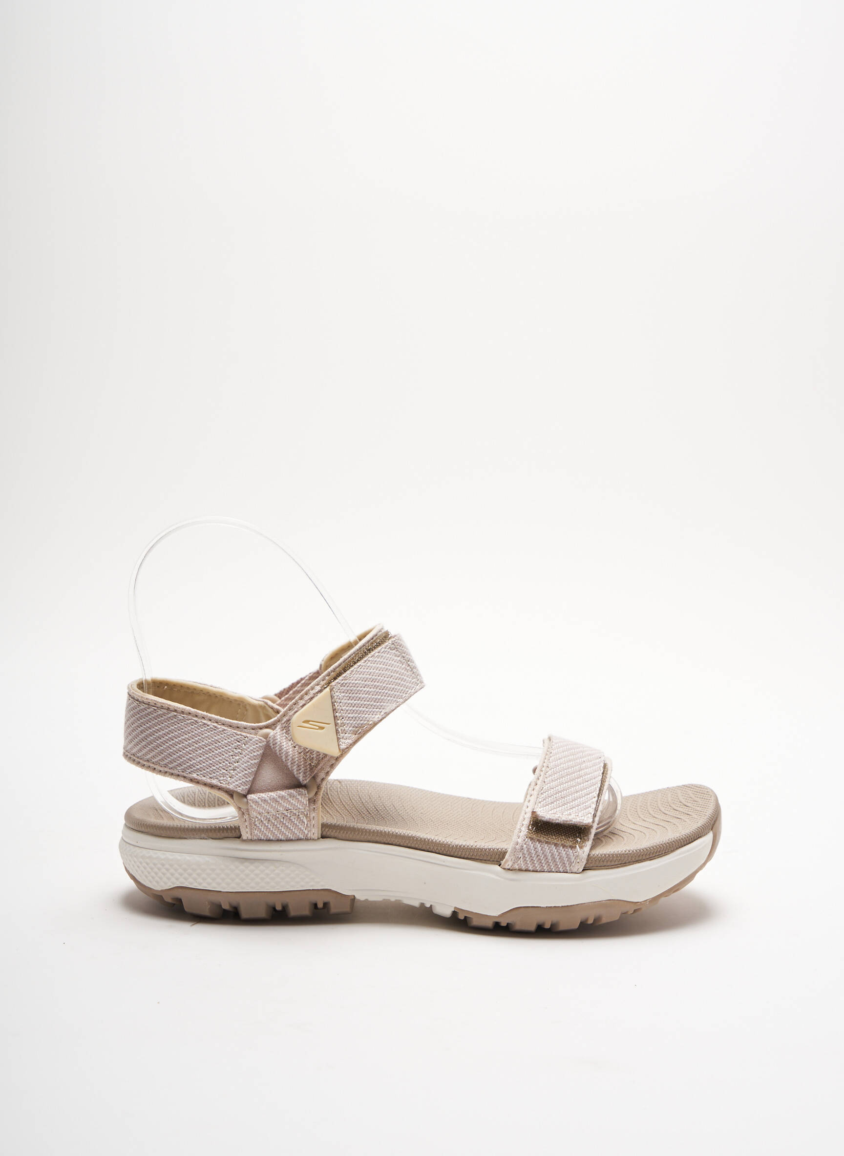 Skechers Sandales Nu Pieds Femme couleur beige