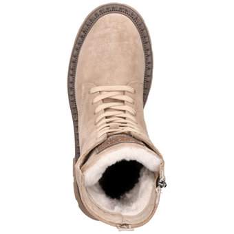2Go Fashion Schnür Boots in beige