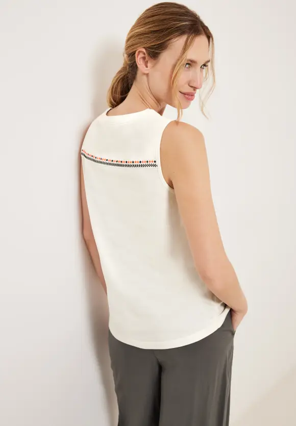 CECIL Top mit Stickereidetail