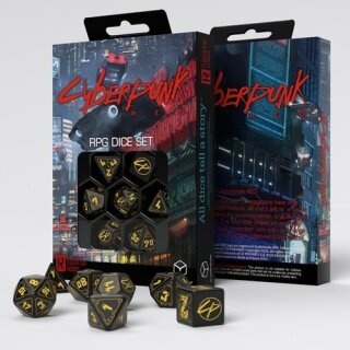 Cyberpunk RPG Red: Dice Set - Wet Work