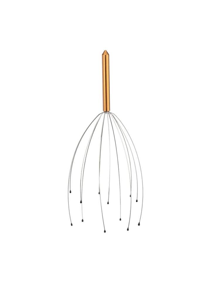relaxdays Kopfmassagegerät in Gold günstig kaufen onesize